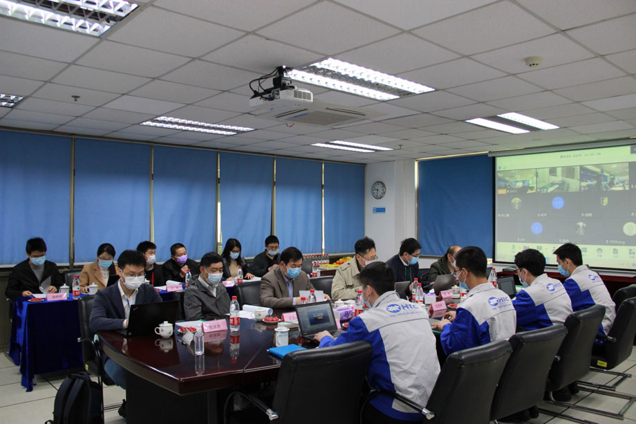 全金属高频屏蔽门阀样机验收